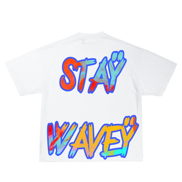 Stay Wavey- Box T-Shirt