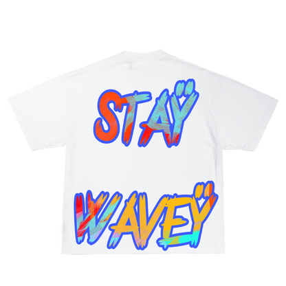 Stay Wavey- Box T-Shirt