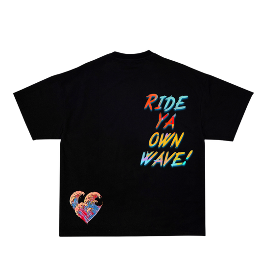 RideYaOwnWave Box T-Shirt